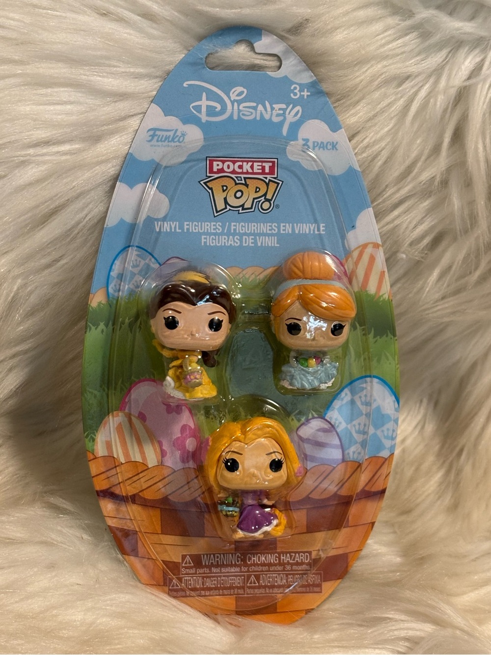 Funko Pocket Pop!: Disney - Belle, Cinderella, Rapunzel 3-Pack